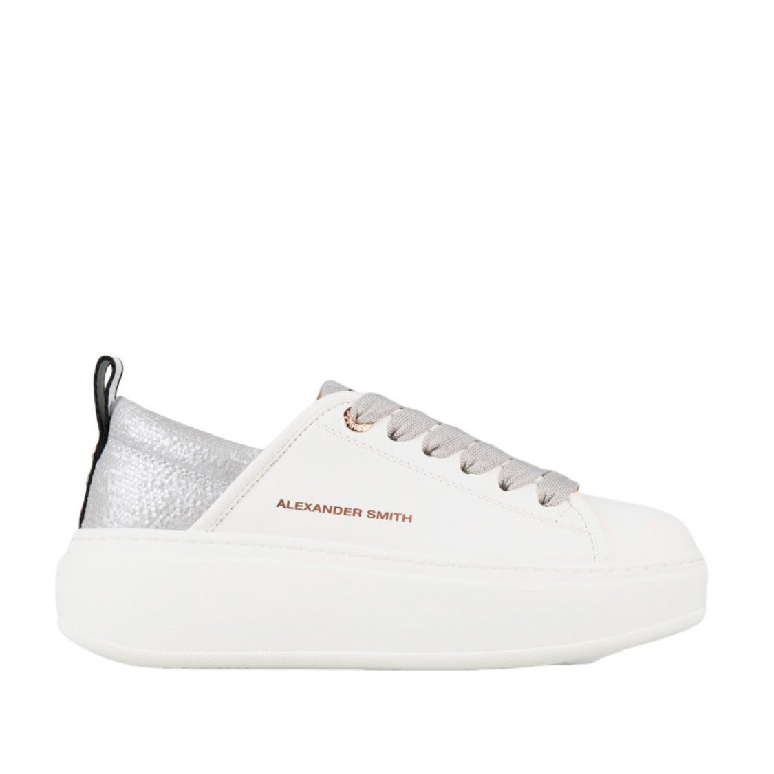 Alexander Smith Ecowembley Sneakers In White Vegetable Leather