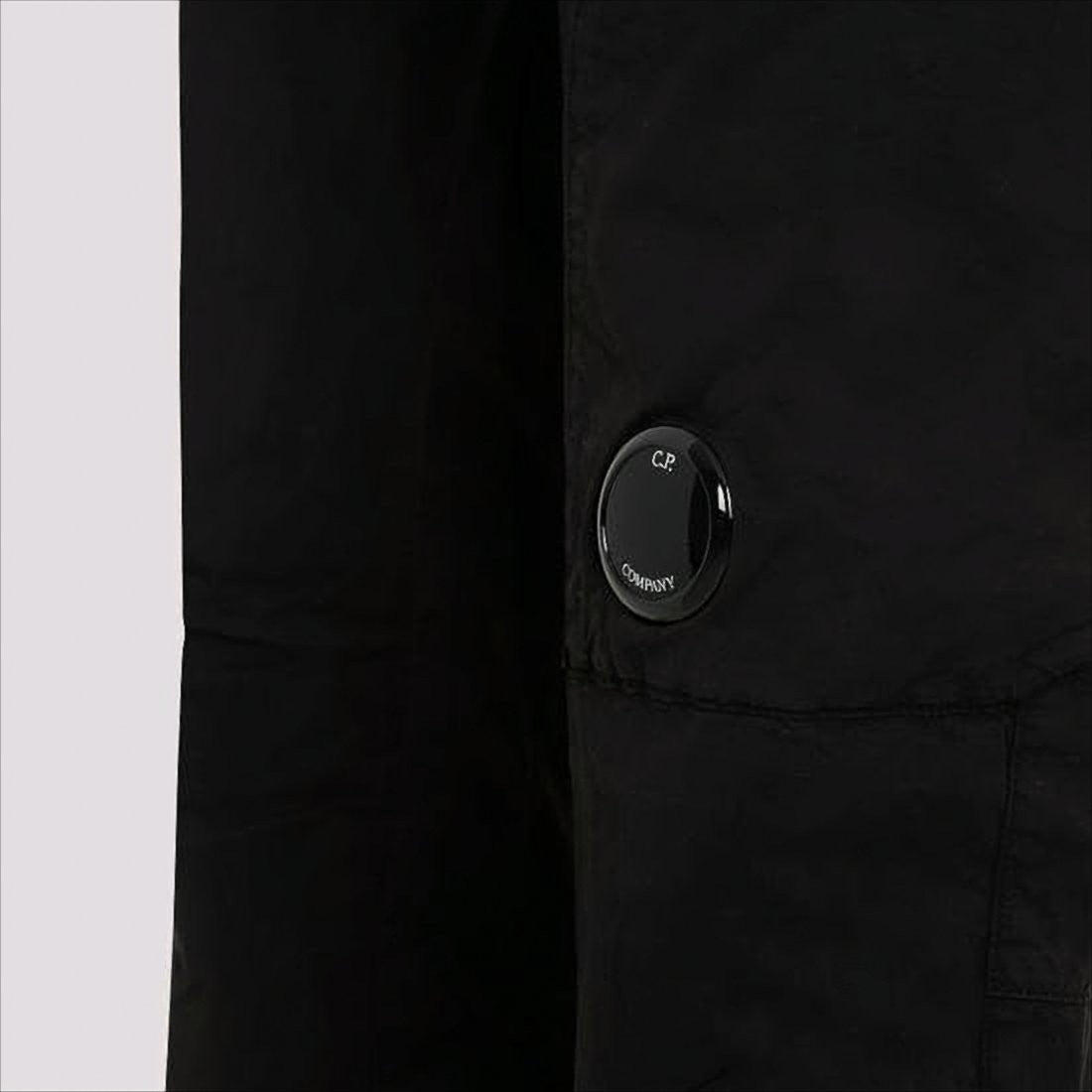 C.P. Company Straight Pants With Elastic Waistband And Cargo Pocket