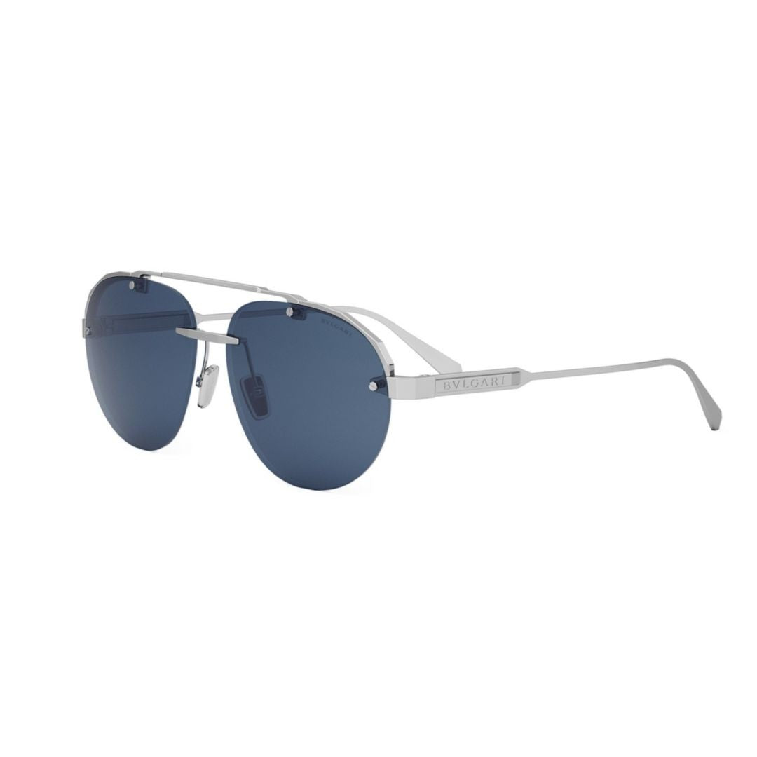Bulgari Bv40052u Rimless Titanium Sunglasses