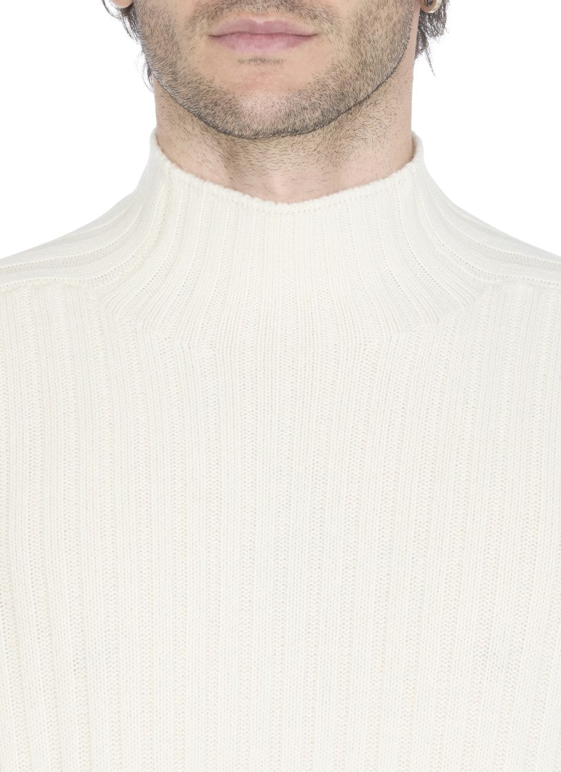 Brunello Cucinelli Ivory Cucinelli Cashmere Sweater