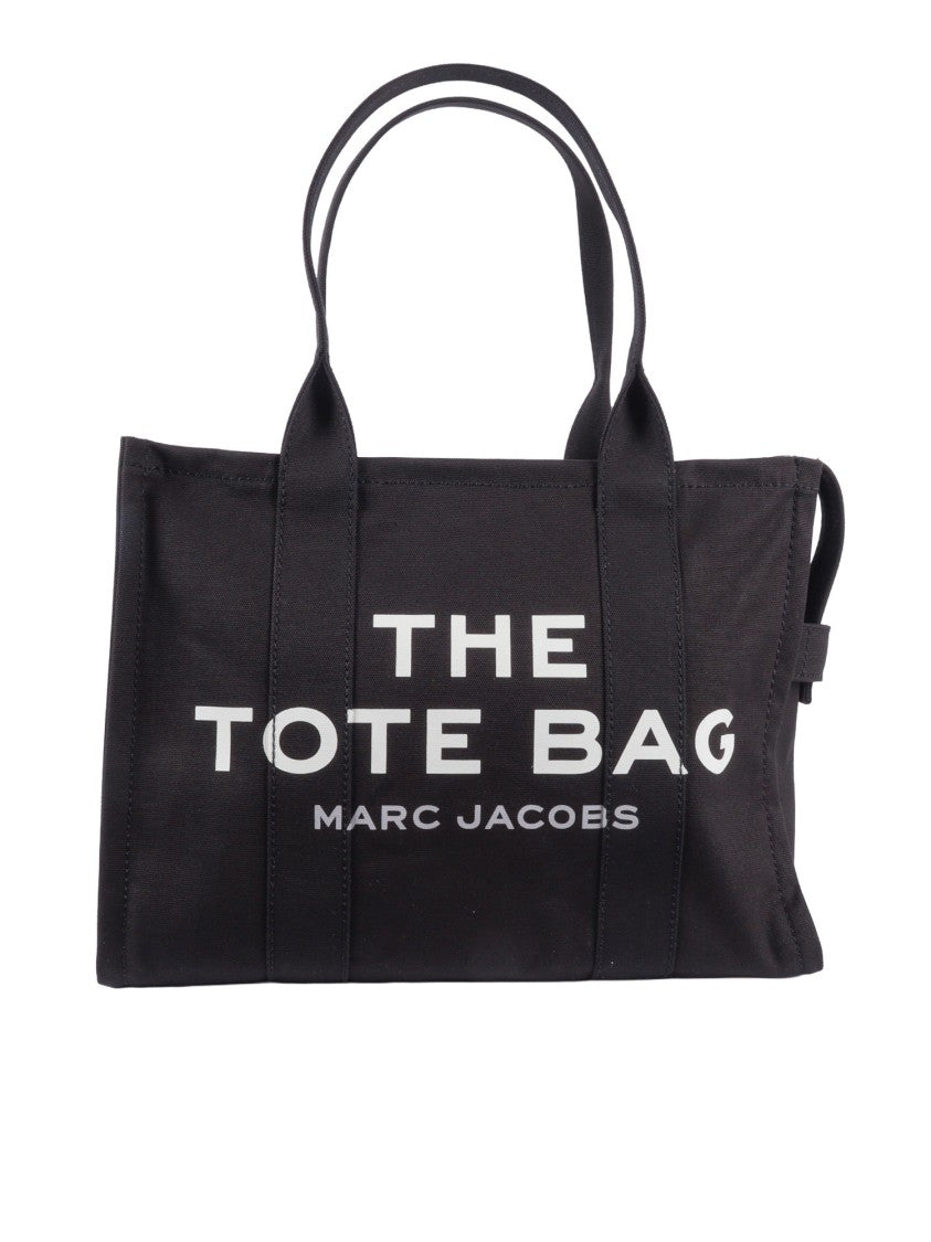 Marc Jacobs The Large Text Black Tote Bag