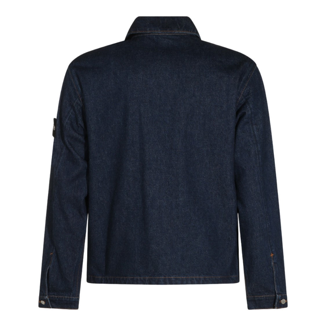 Stone Island Structured Collar Classic Denim Jacket