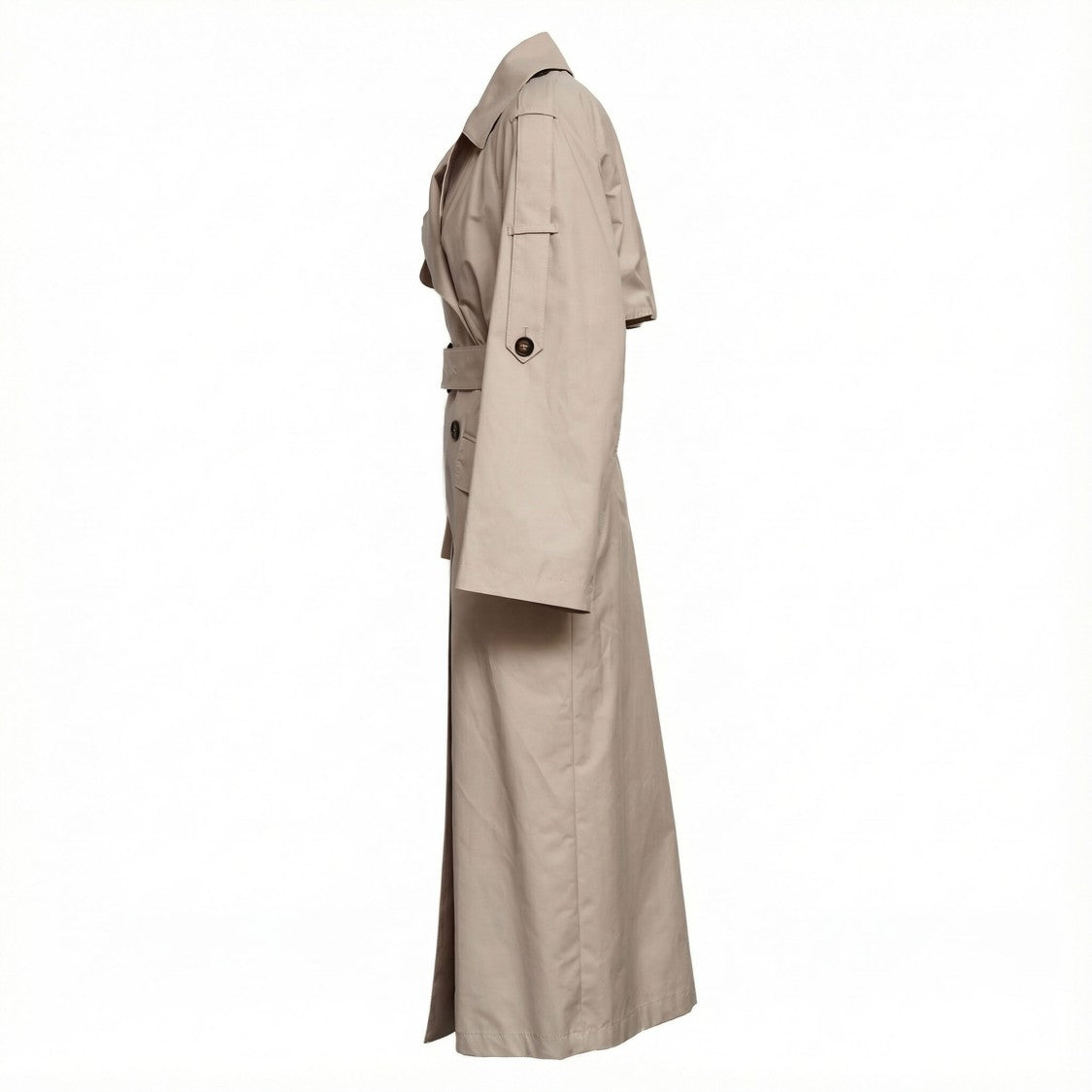 Max Mara Delfino Flared Back Vent Trench Coat