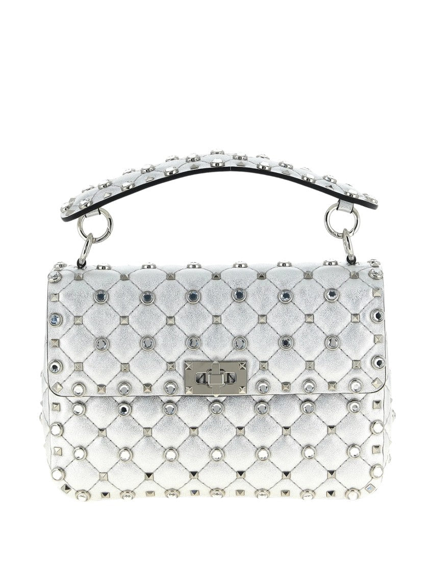 Valentino Quilted Studded Chain Shoulder Bag