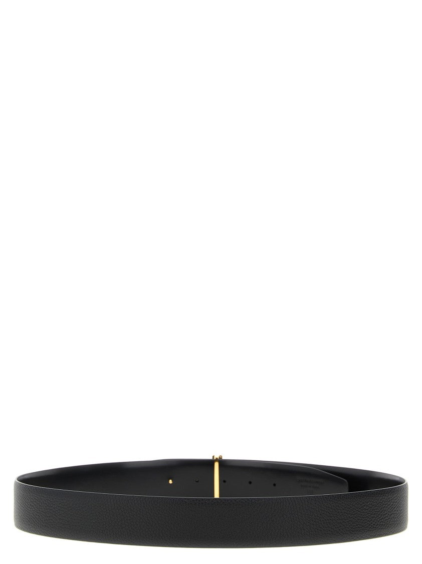 Tom Ford Logo Buckle Reversible Belt