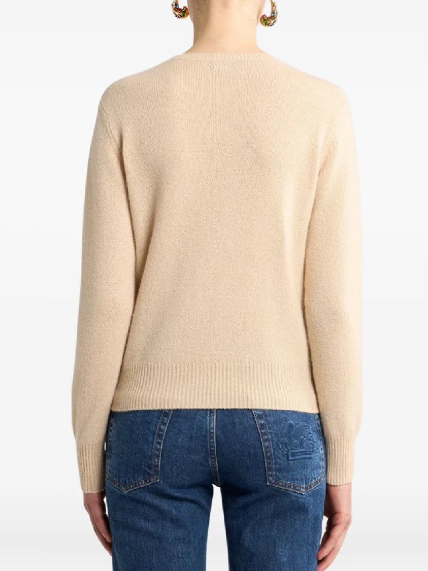 Etro Intricately Embroidered Knitwear Top