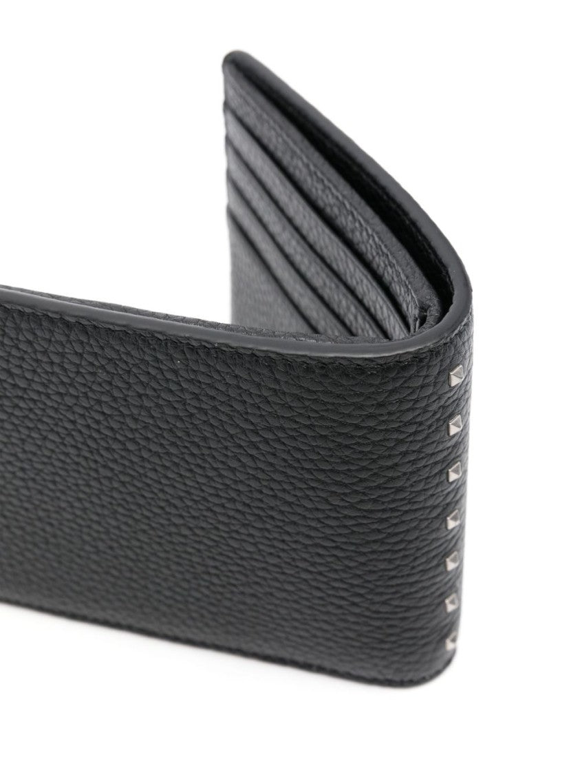 Valentino Textured Leather Wallet