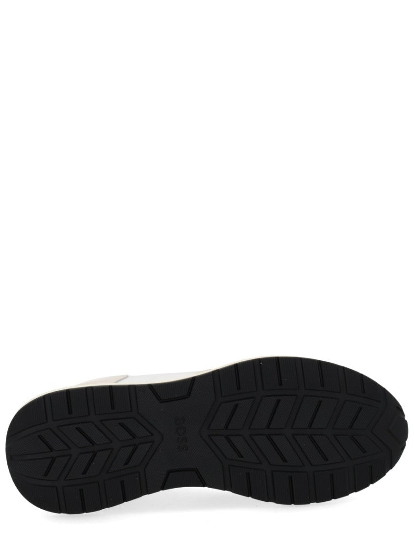 Boss Vinston Cow Leather Suede Sneakers