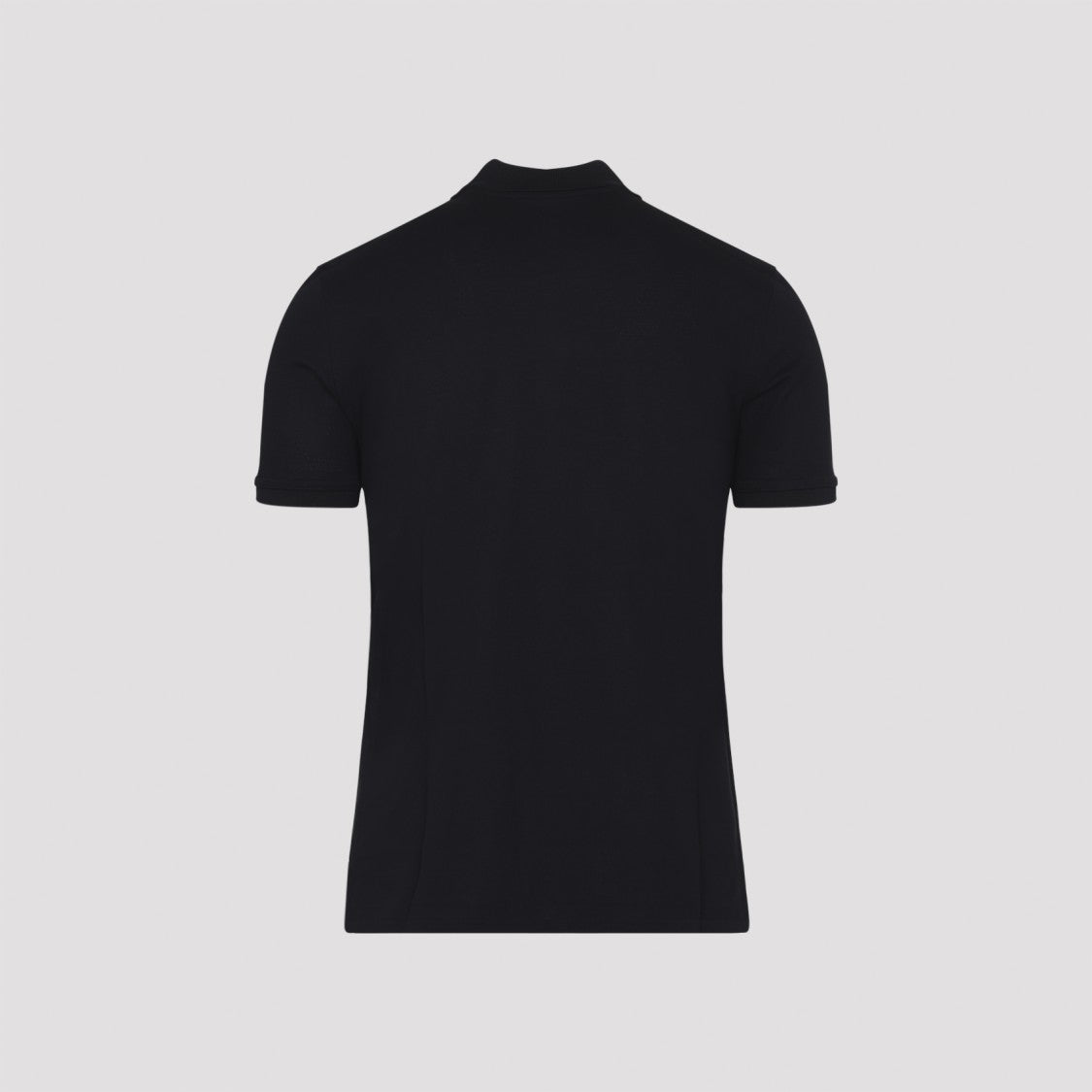 Givenchy Navy Cotton Polo With Classic Collar