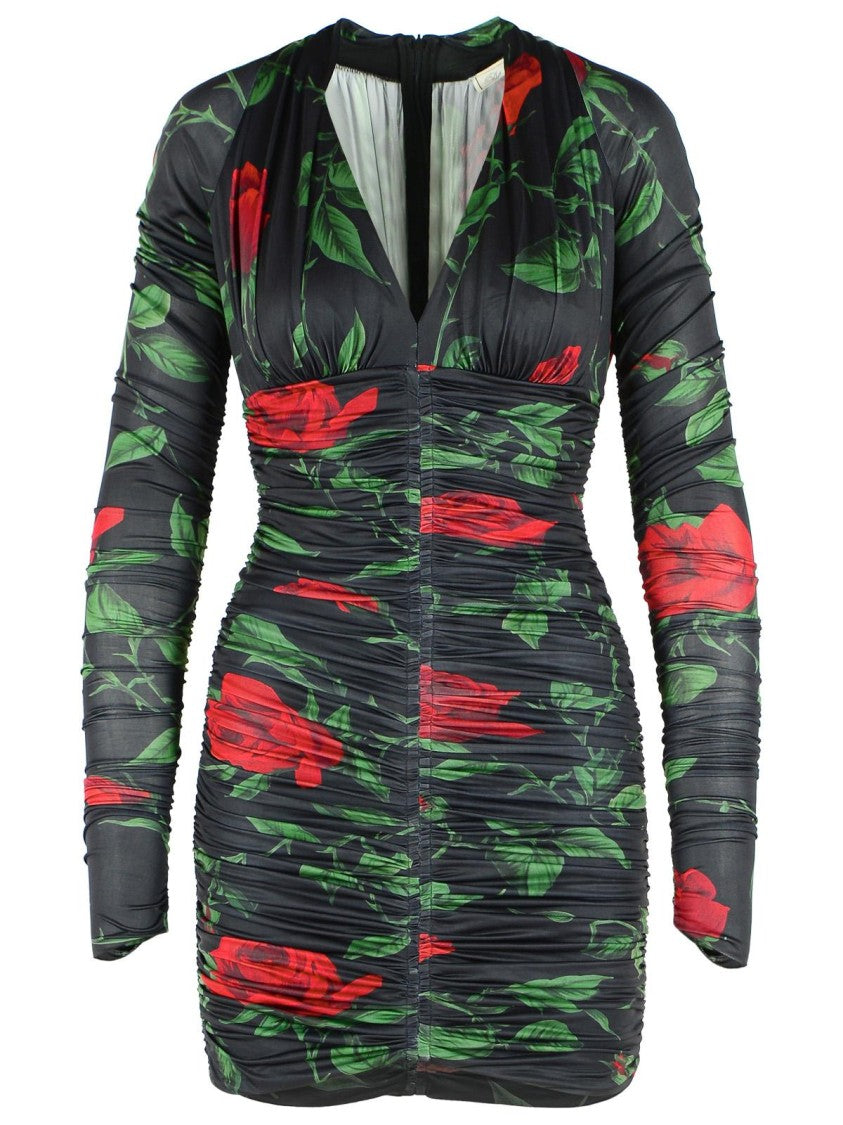 Blumarine Black Polyester Dress