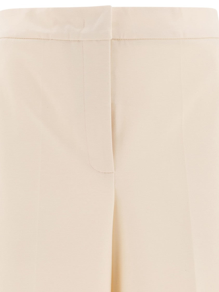Max Mara Straight-Leg Trousers With High Listed Waistband
