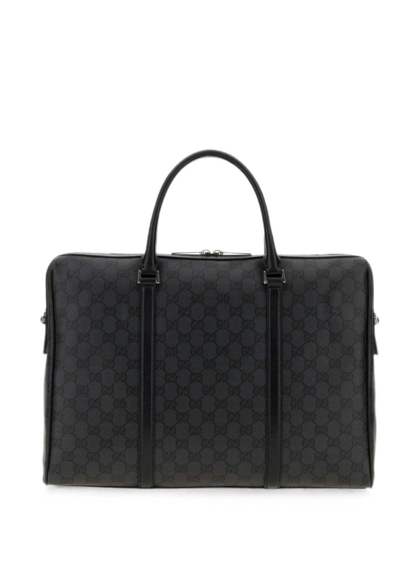 Gucci Rectangular Black Monogram Bag