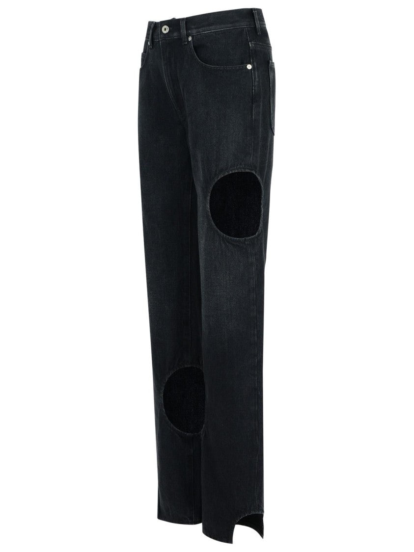 Off-White 'Meteor' Black Denim Jeans