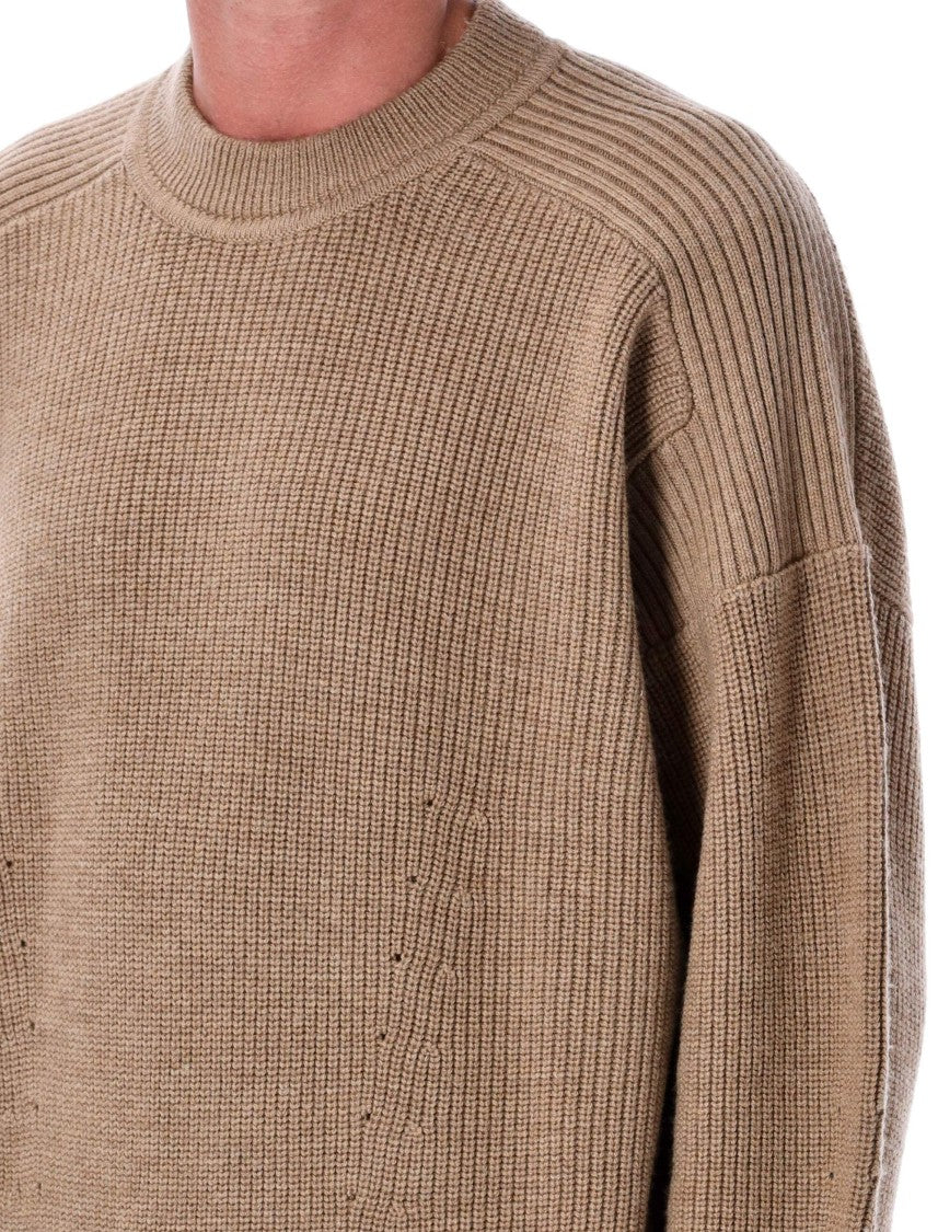 Isabel Marant Barry Relaxed Brown Knit Sweater