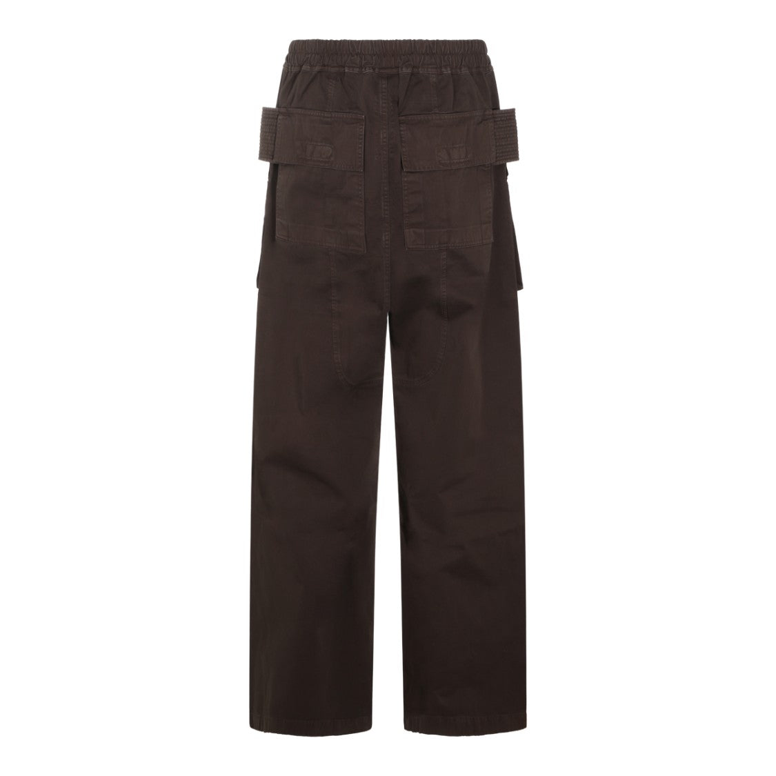 Drkshdw By Rick Owens Quilted Panel Relaxed Straight-Leg Pants