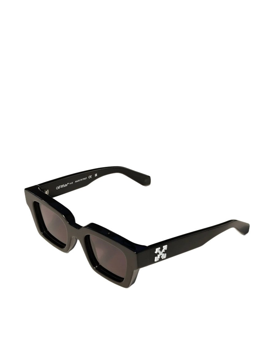 Off-White Black Virgil M Acetate Square Sunglasses