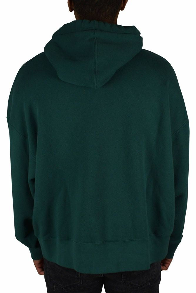 Palm Angels Fir Green Hooded Sweatshirt