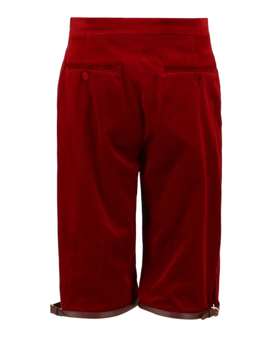 Gucci Stretch Velvet Shorts