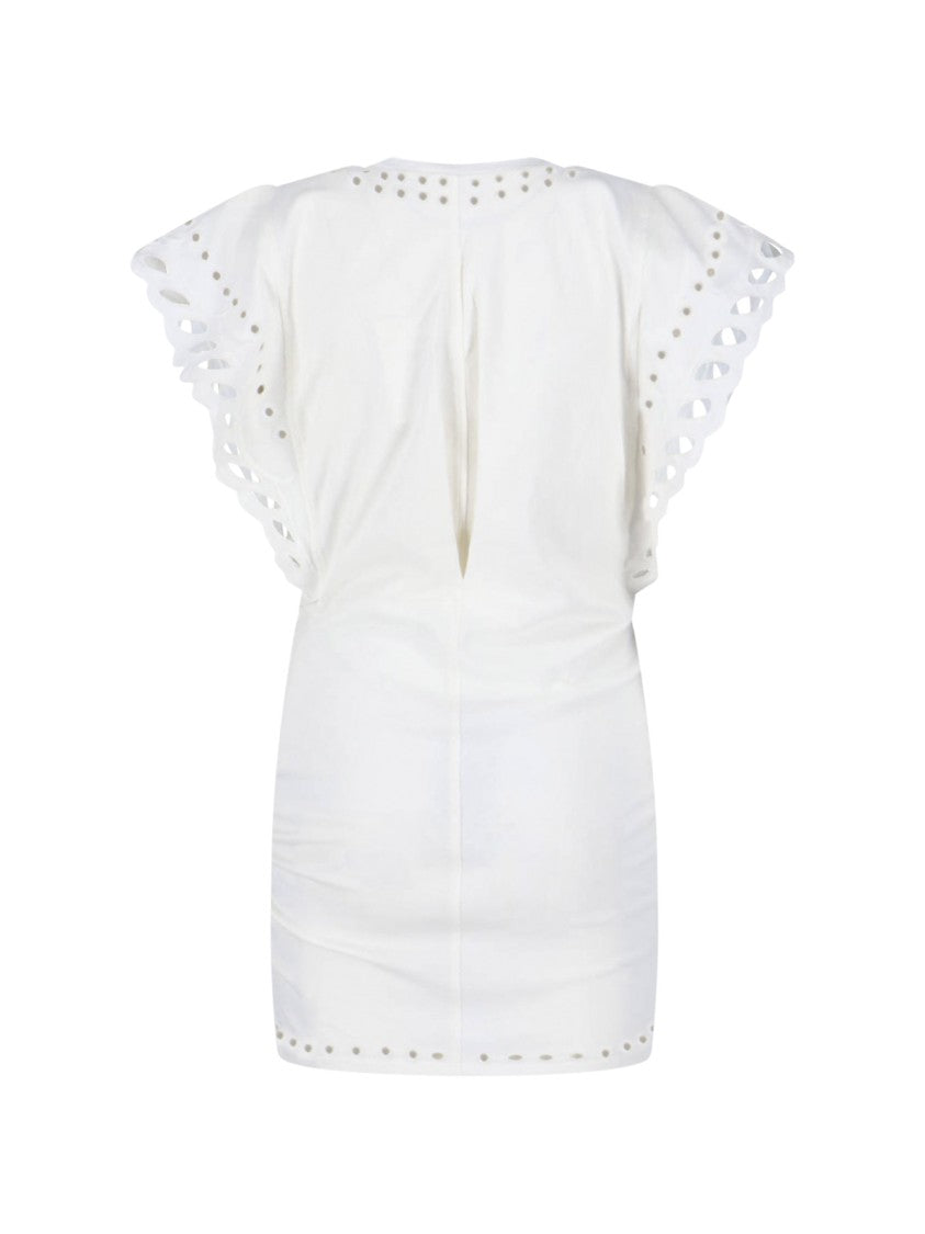 Isabel Marant Étoile Flowing White Dress With Timeless Elegance