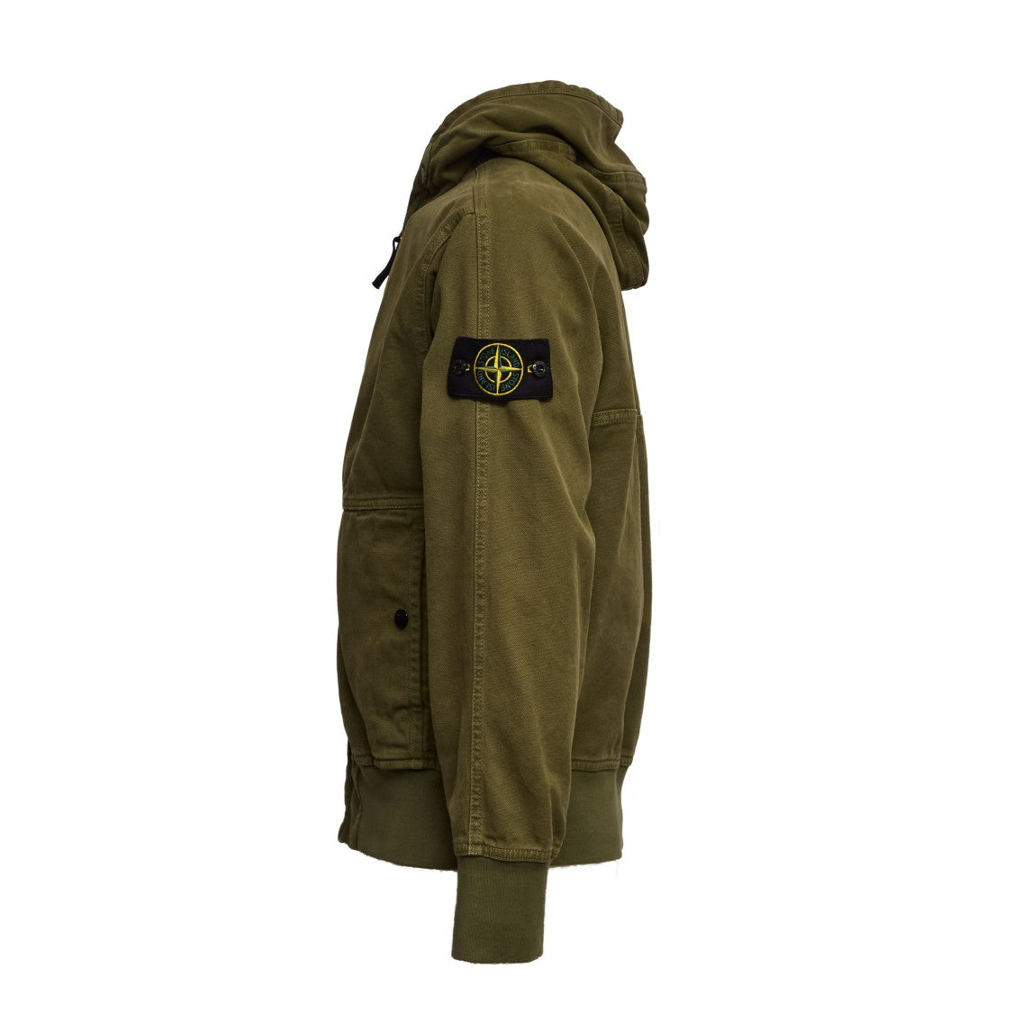 Stone Island Organic Panama Cotton Old Effect Jacket