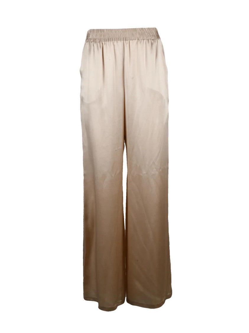 Eleventy Eleventy Silk Trousers - Beige