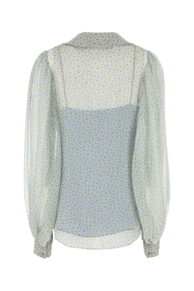 Gucci Printed Chiffon Shirt