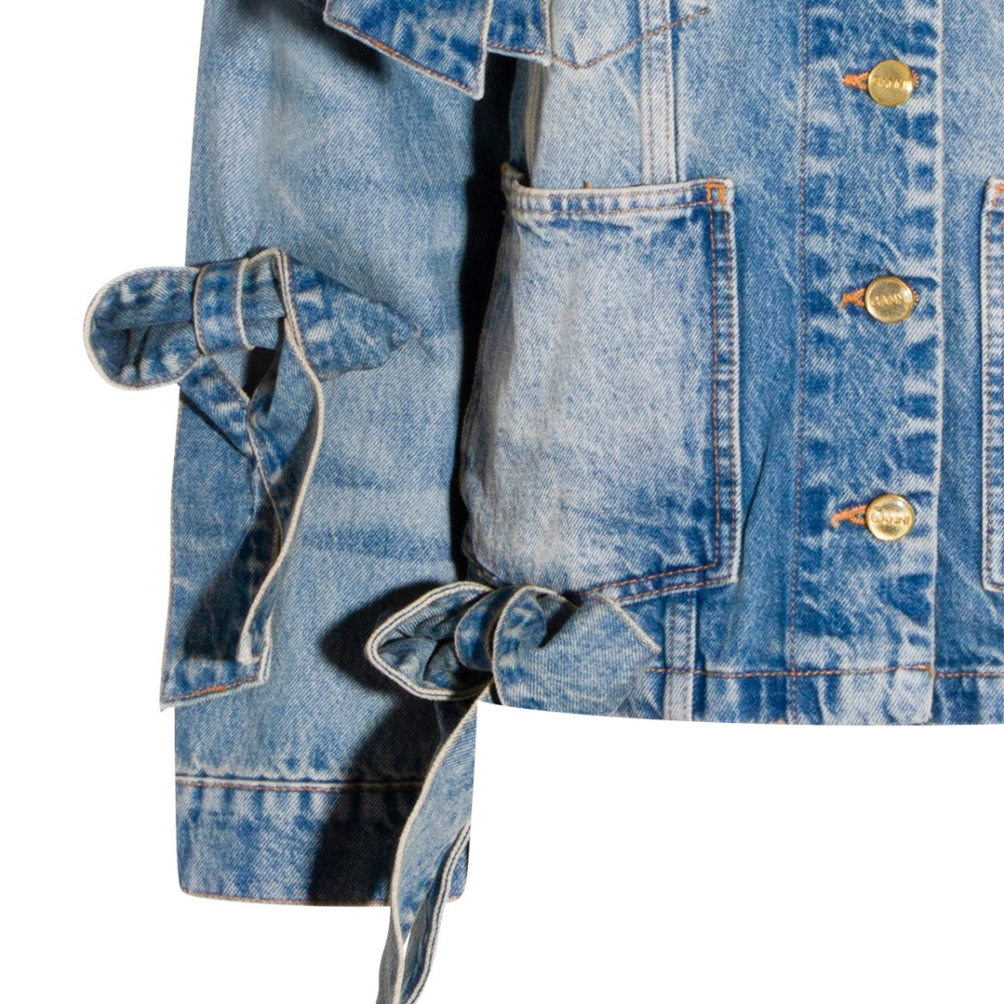 Ganni Boxy Denim Jacket