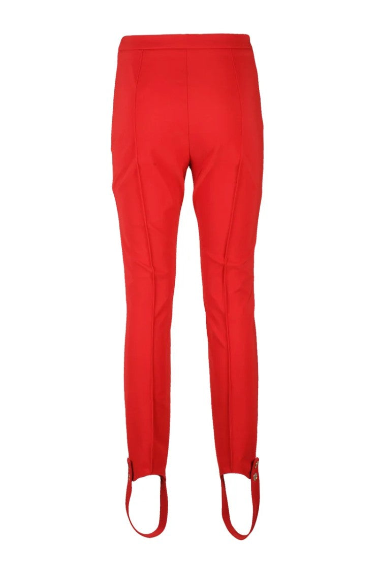 Elisabetta Franchi High Waist Leggings - Red