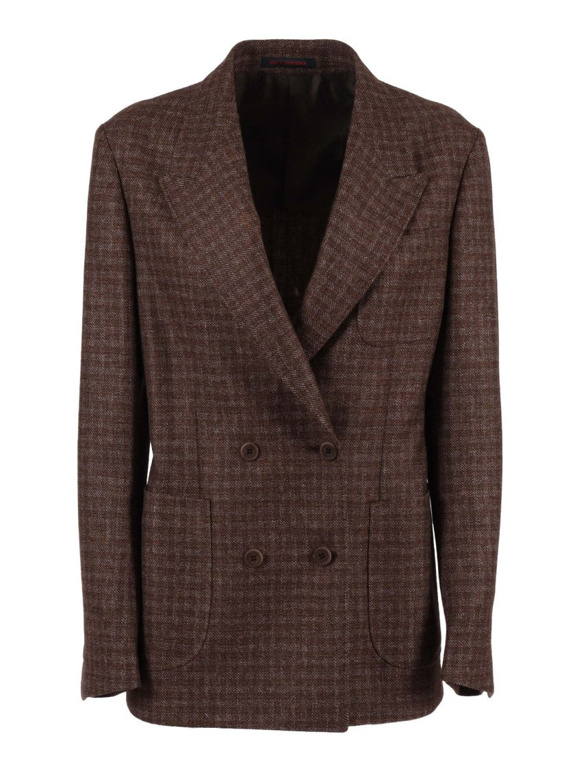 The Gigi Double-Breasted Tailored Jacket