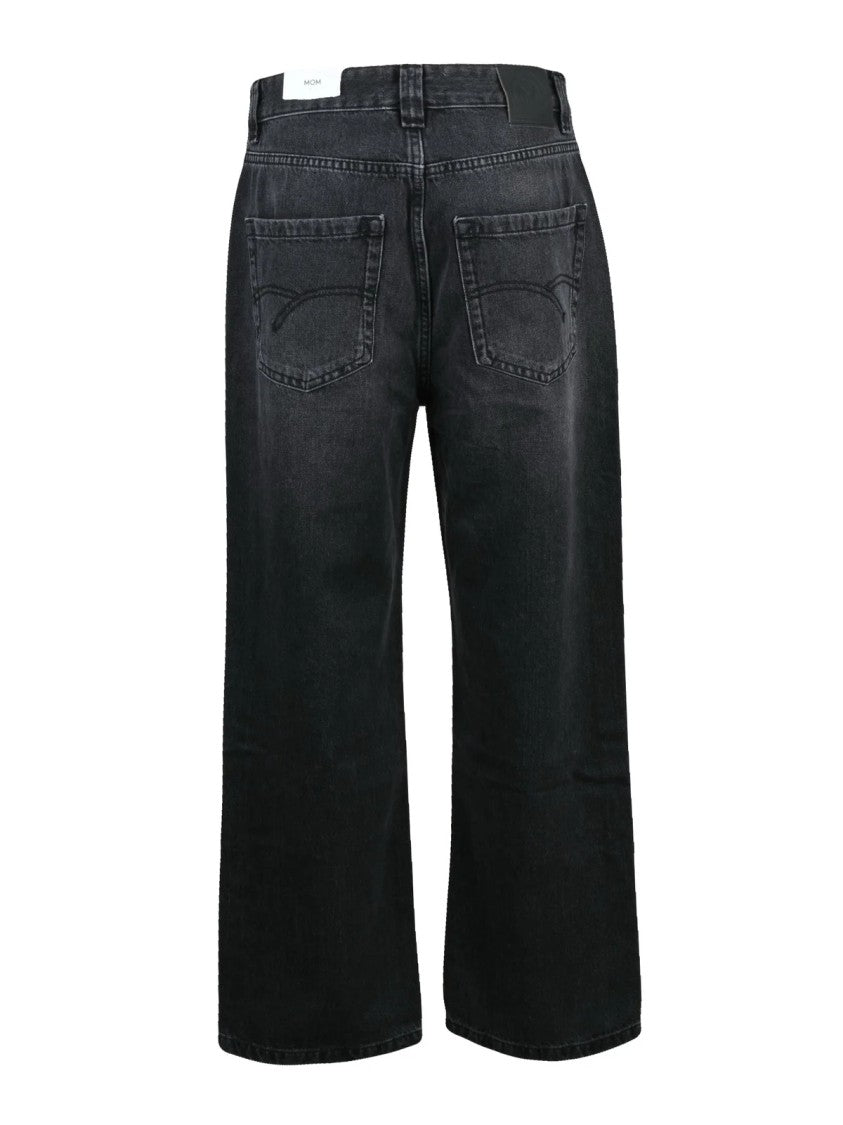 Marella Black Cotton Jeans