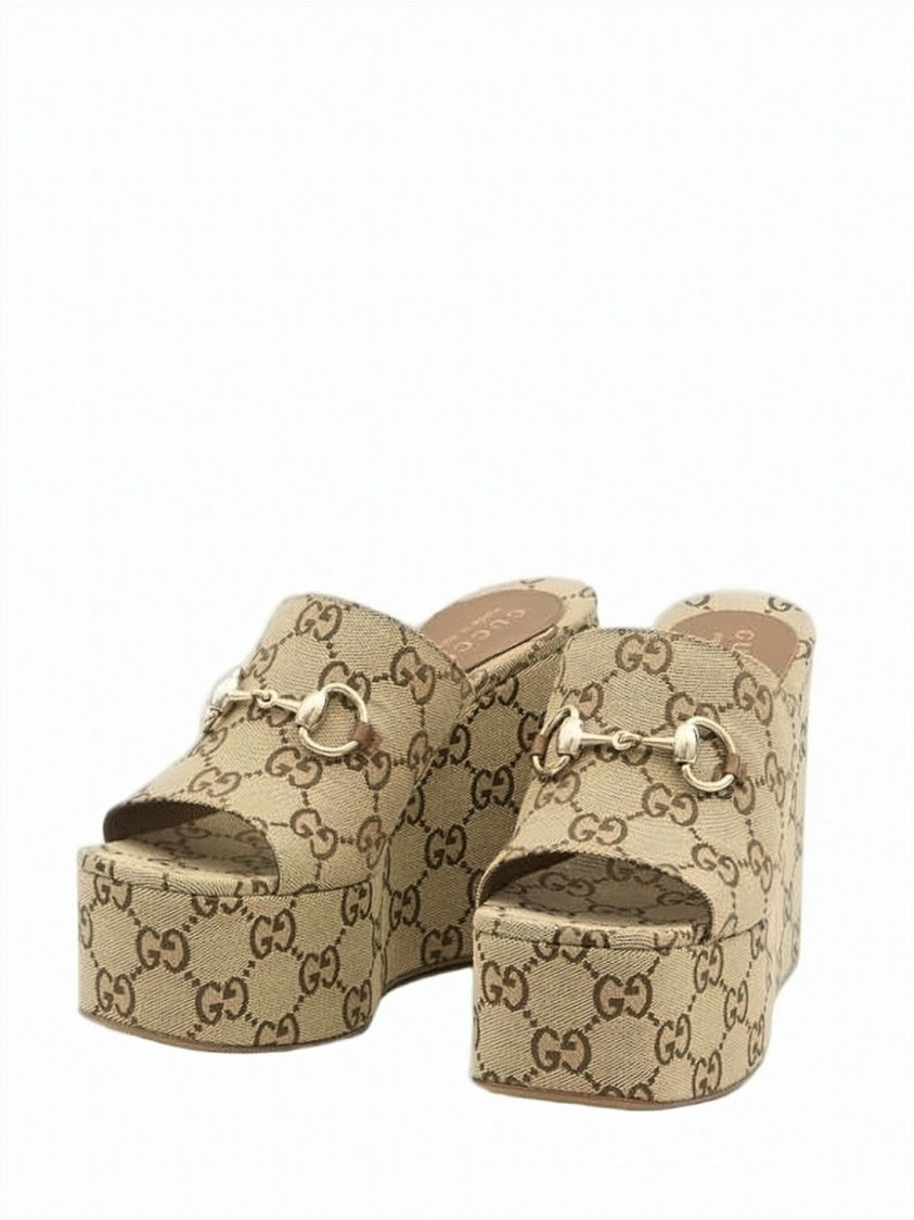 Gucci Open-Toe Platform Sandals