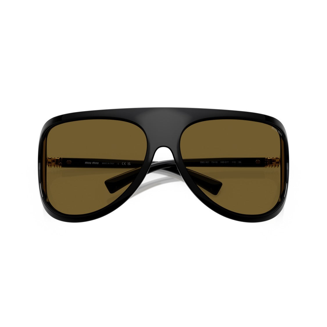 Miu Miu 0Mu A01s Oversized Aviator Sunglasses