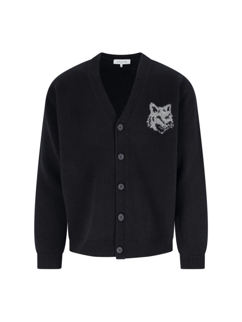 Maison Kitsuné Classic Black Sweater
