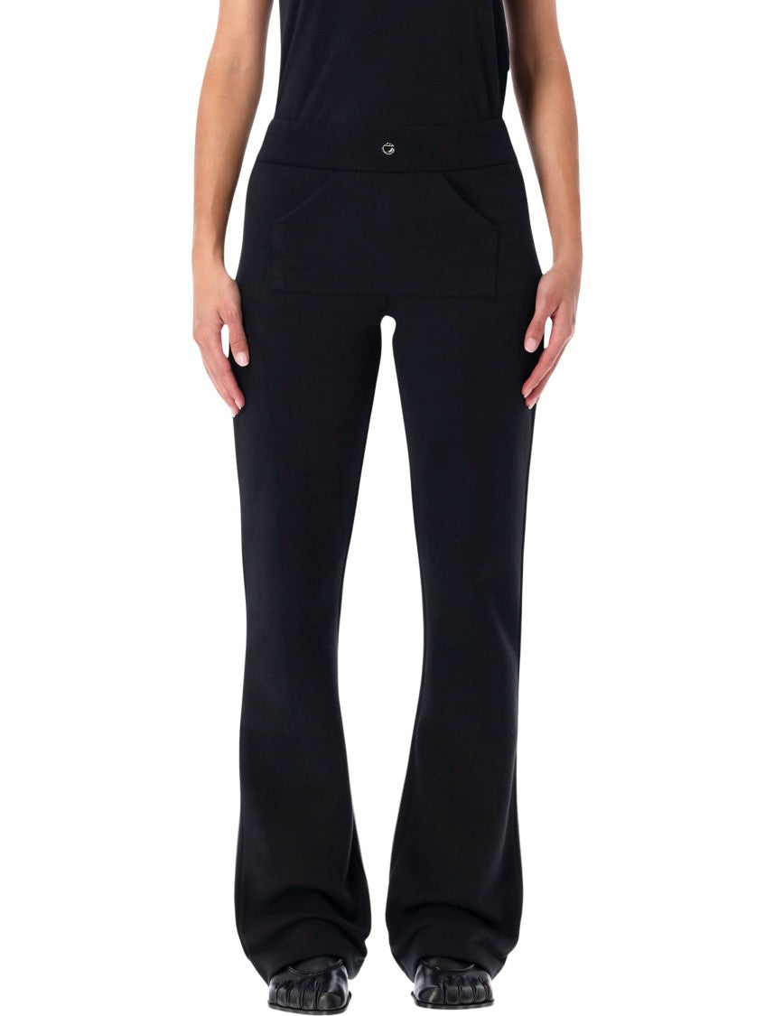 Coperni Low-Waist Organic Cotton Jogging Pants