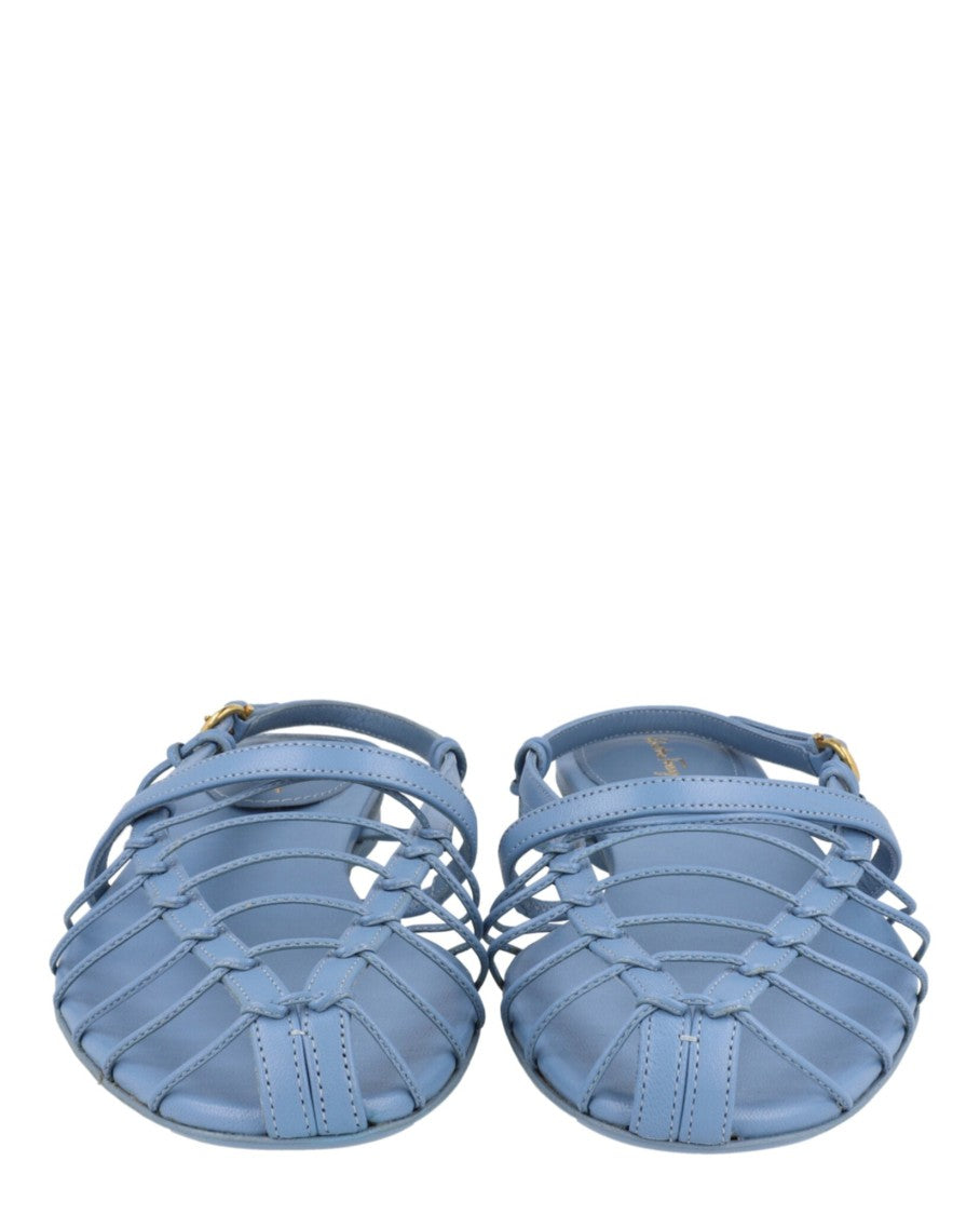 Ferragamo Shay 10 Caged Slingback Sandals