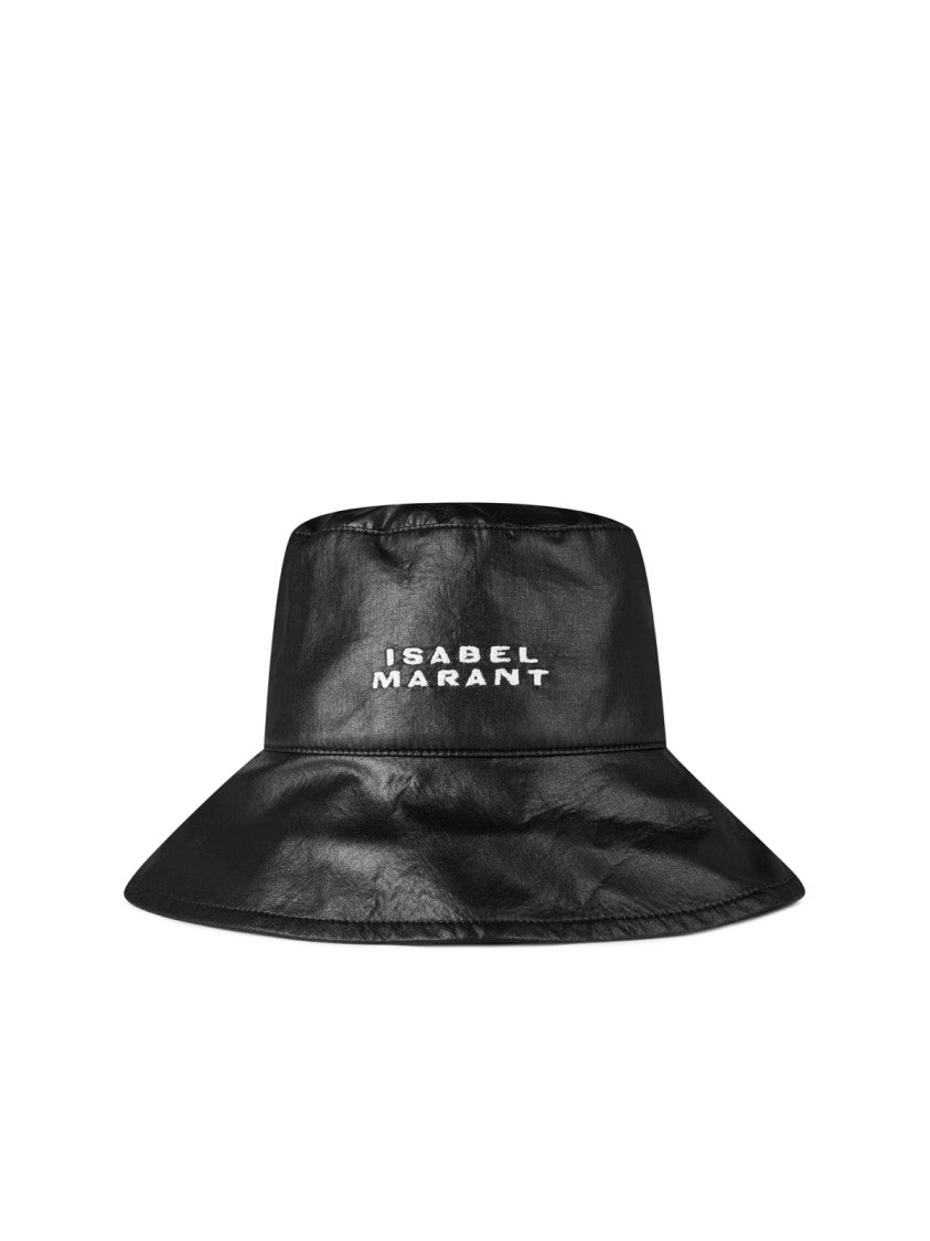 Isabel Marant Loiena Logo Bucket Hat