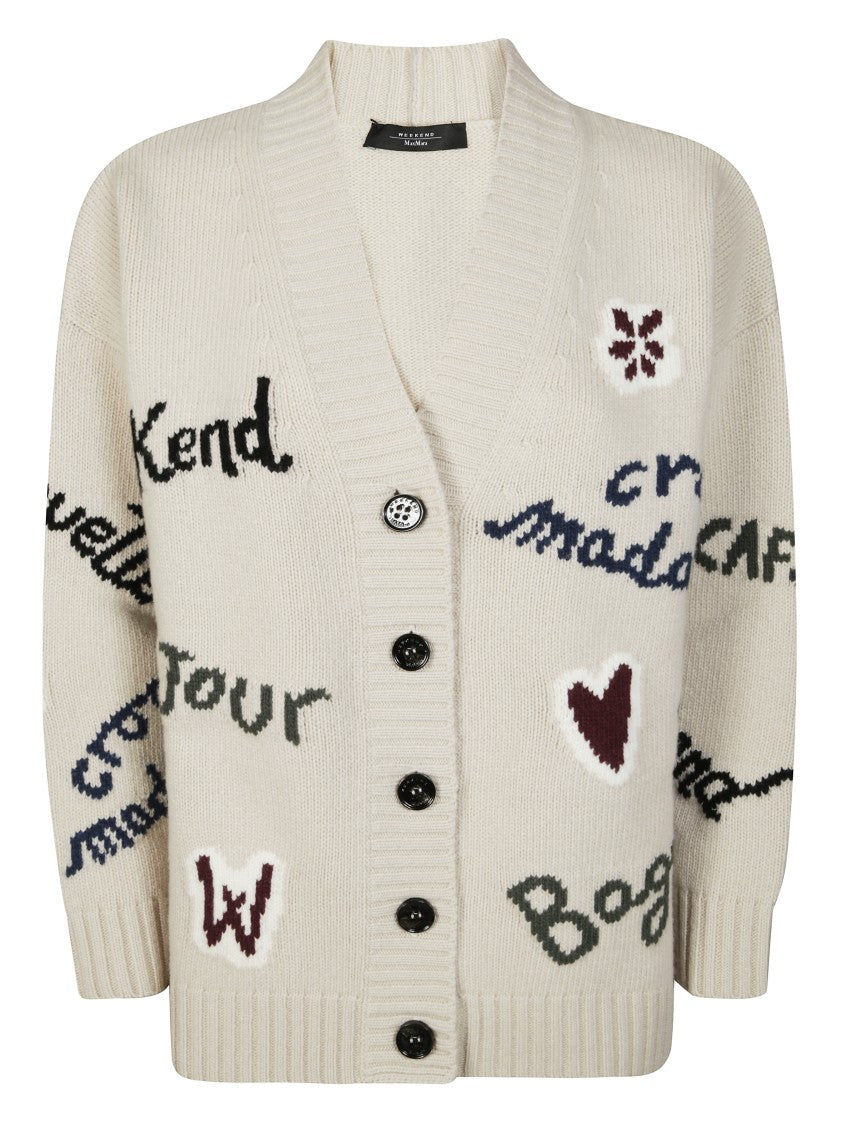Max Mara Playful Oversized Knit Cardigan