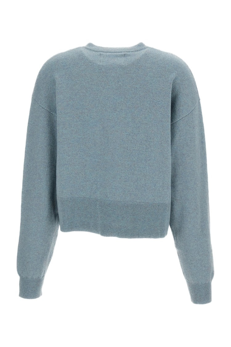 Extreme Cashmere Light Blue Cashmere-Blend N.170 Cardigan