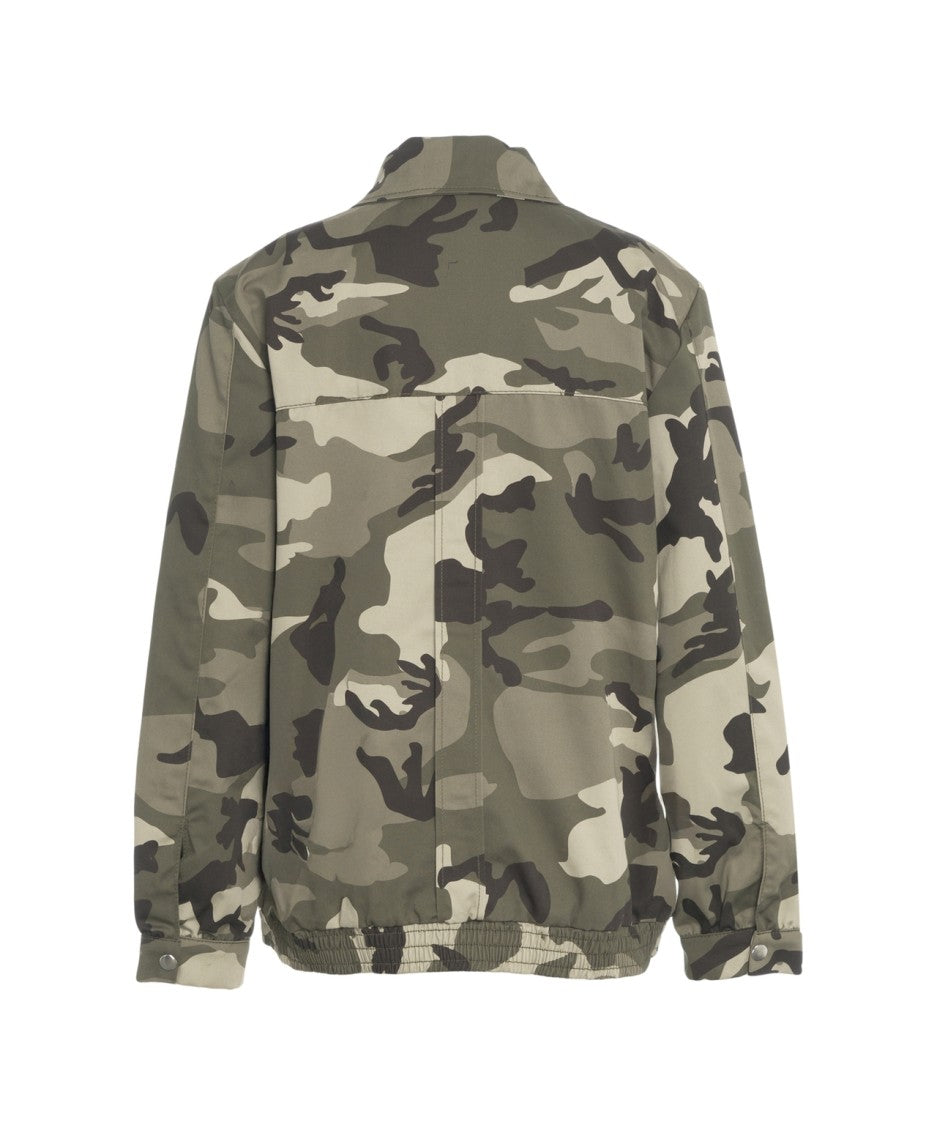 Baum Und Pferdgarten Camouflage Pattern Beline Jacket With Structured Collar And Functional Design