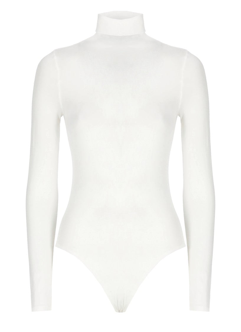 Wolford White Cotton Body