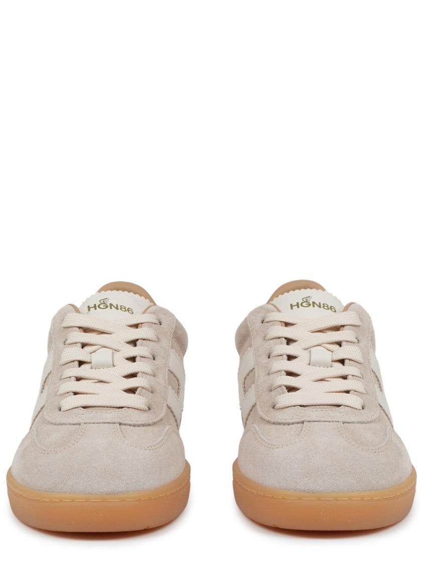 Hogan Cool Low-Profile Logo Calfskin-Mutton Sneakers