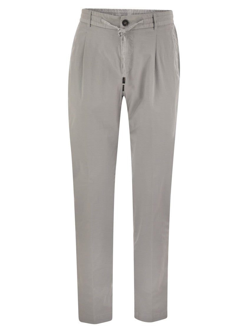 Peserico Stretch Cotton Gabardine Jogger
