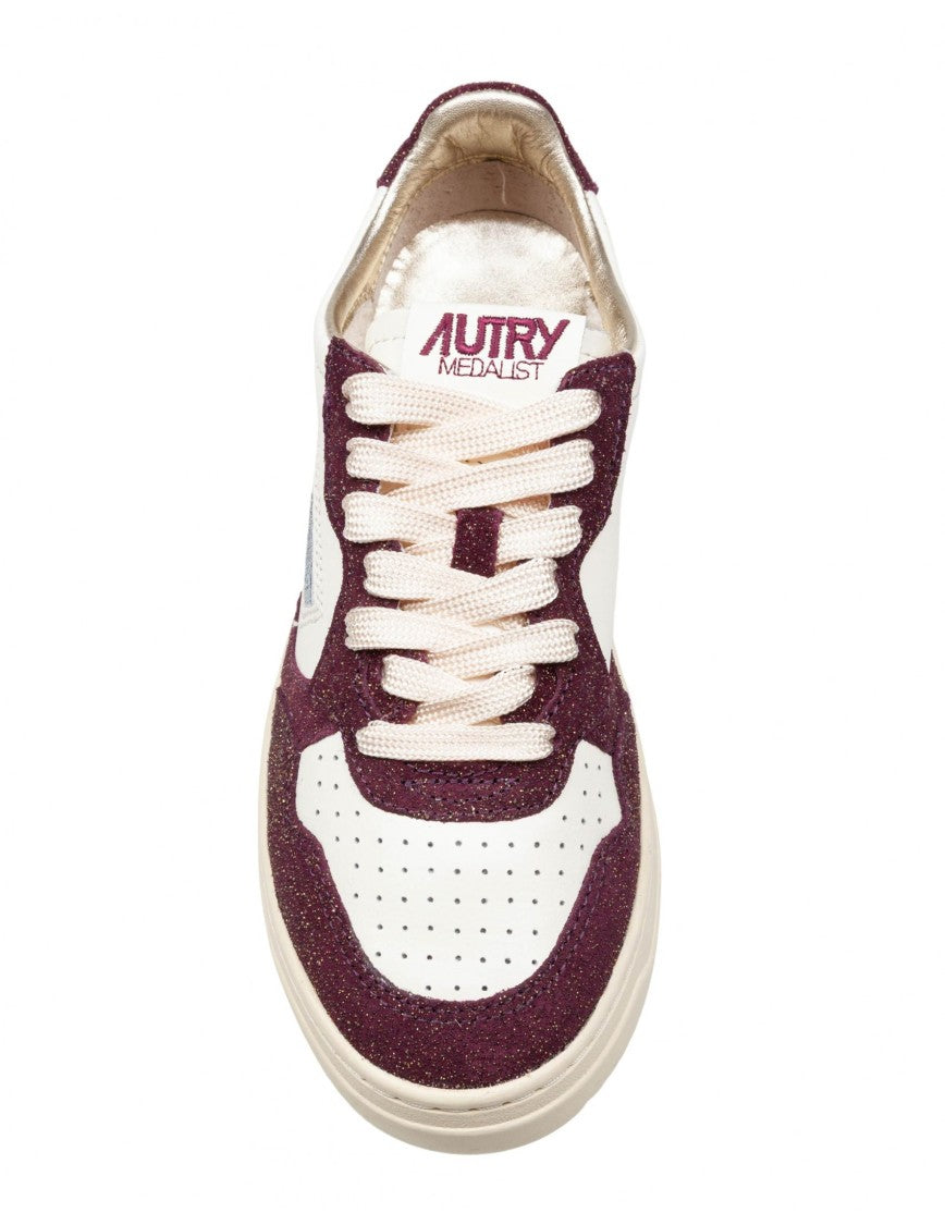 Autry Medalist Sneakers In Leather