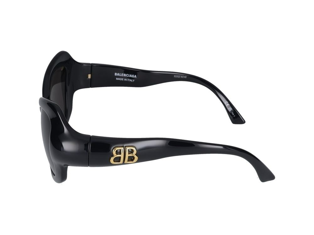 Balenciaga Sunglasses Balenciaga Bb0353s 001 Black Black Grey 58/17/145