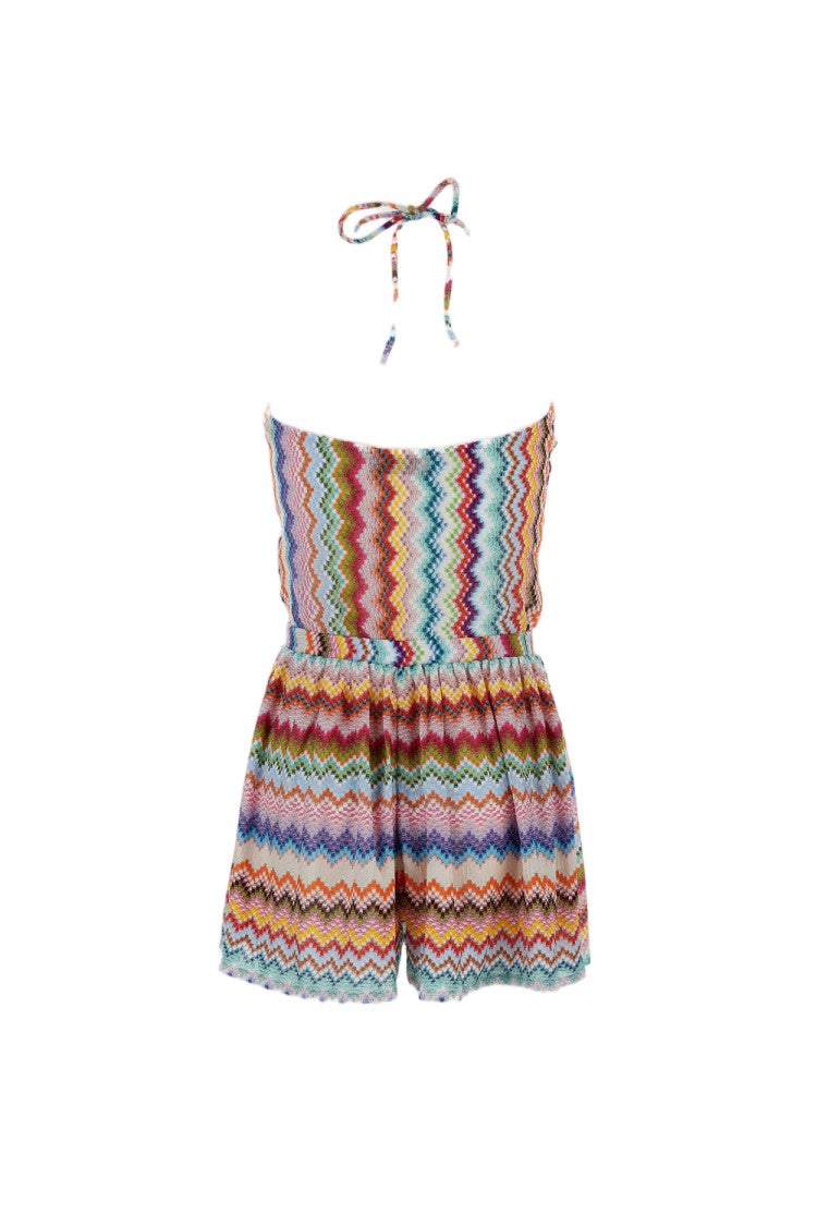 Missoni Multicolor Patterned Short Jumpsuit
