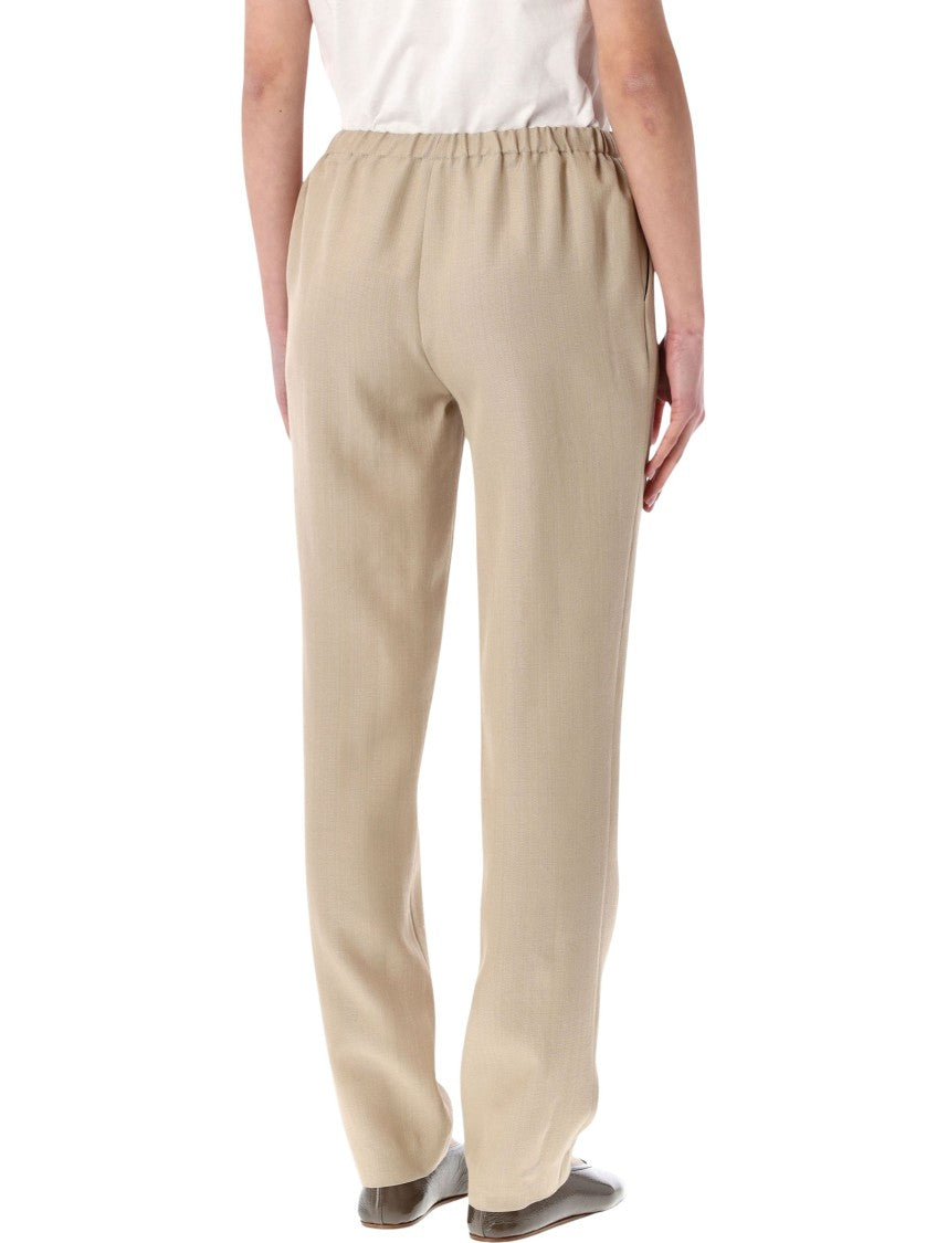 Loulou Studio Scot Viscose Wool Blend Pants