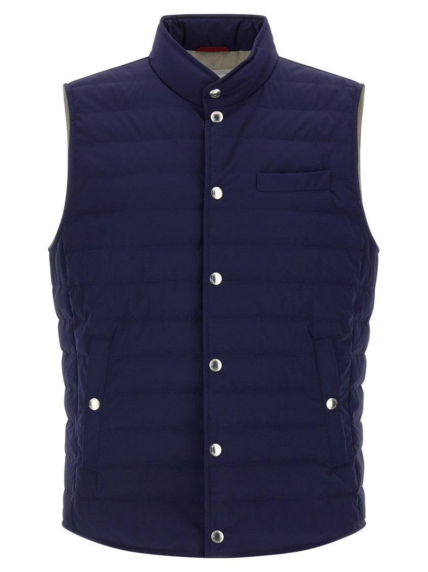 Brunello Cucinelli Water-Repellent Quilted Vest