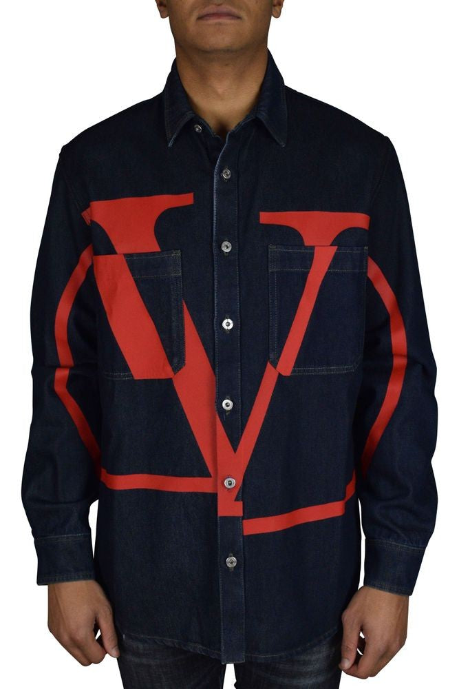 Valentino Garavani Dark Blue Denim Jacket