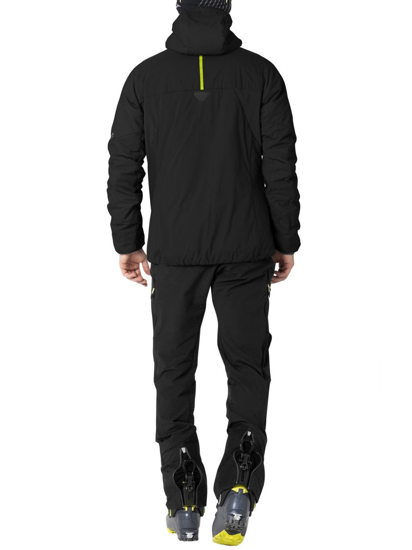 Dynafit Black Blacklight Fitted Panel Hooded Jacket