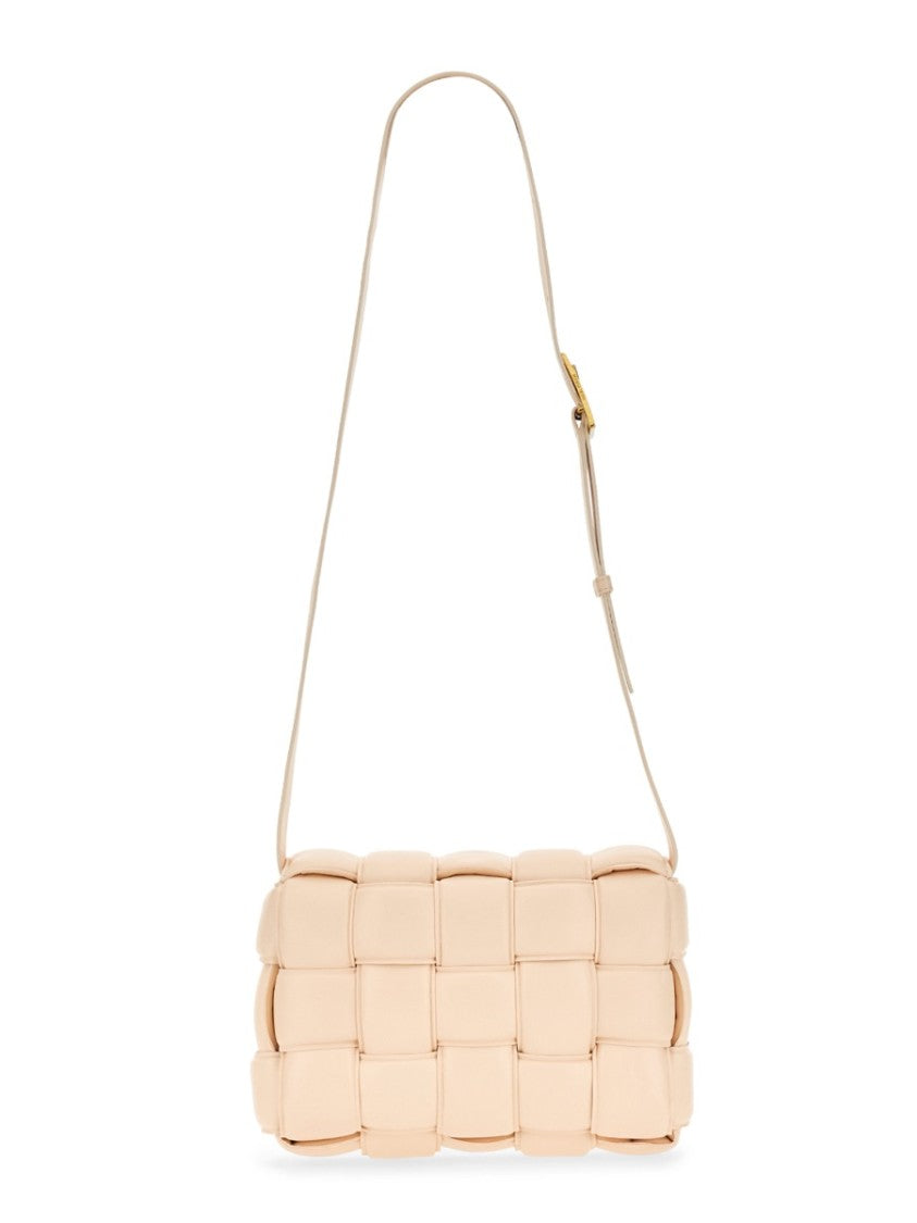 Bottega Veneta Quilted Leather Padded Cassette Bag With Adjustable Strap